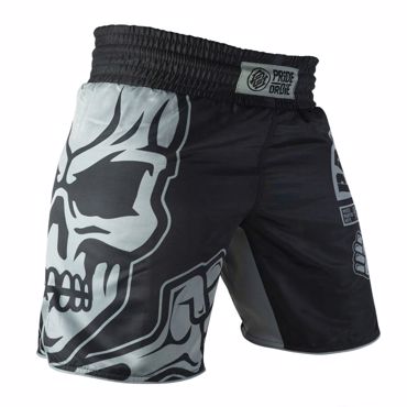 Pride Or Die busted knuckles MMA Shorts - Black